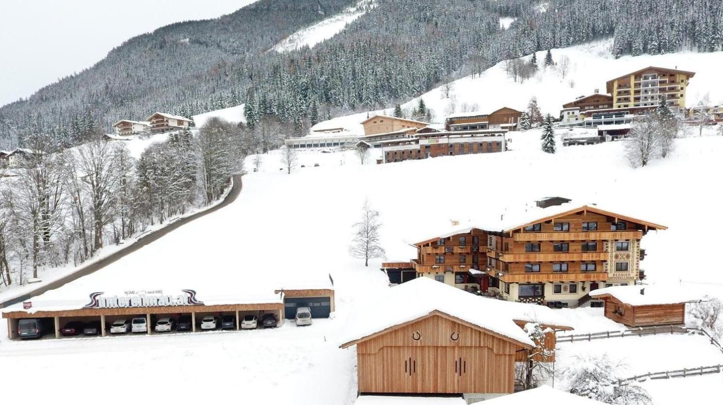 Ski In Ski Out Hotel Unterellmau Saalbach-Hinterglemm Ngoại thất bức ảnh