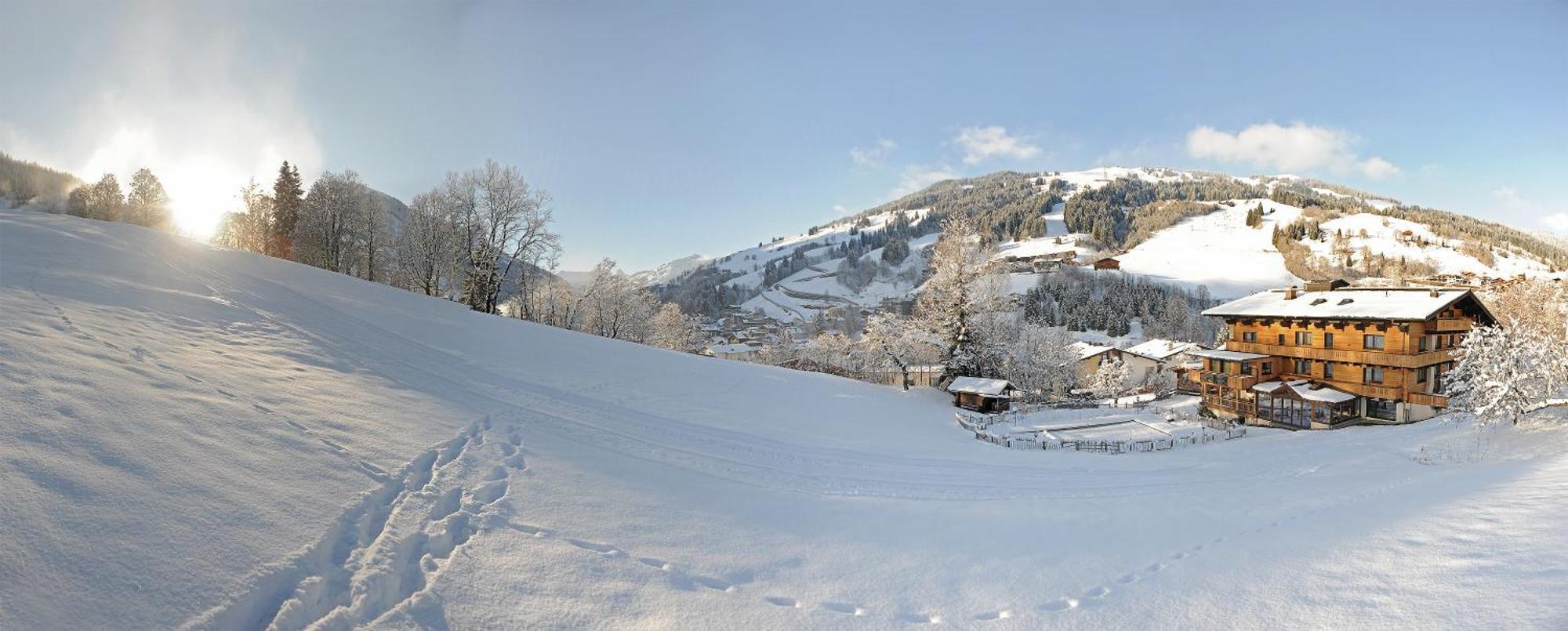 Ski In Ski Out Hotel Unterellmau Saalbach-Hinterglemm Ngoại thất bức ảnh