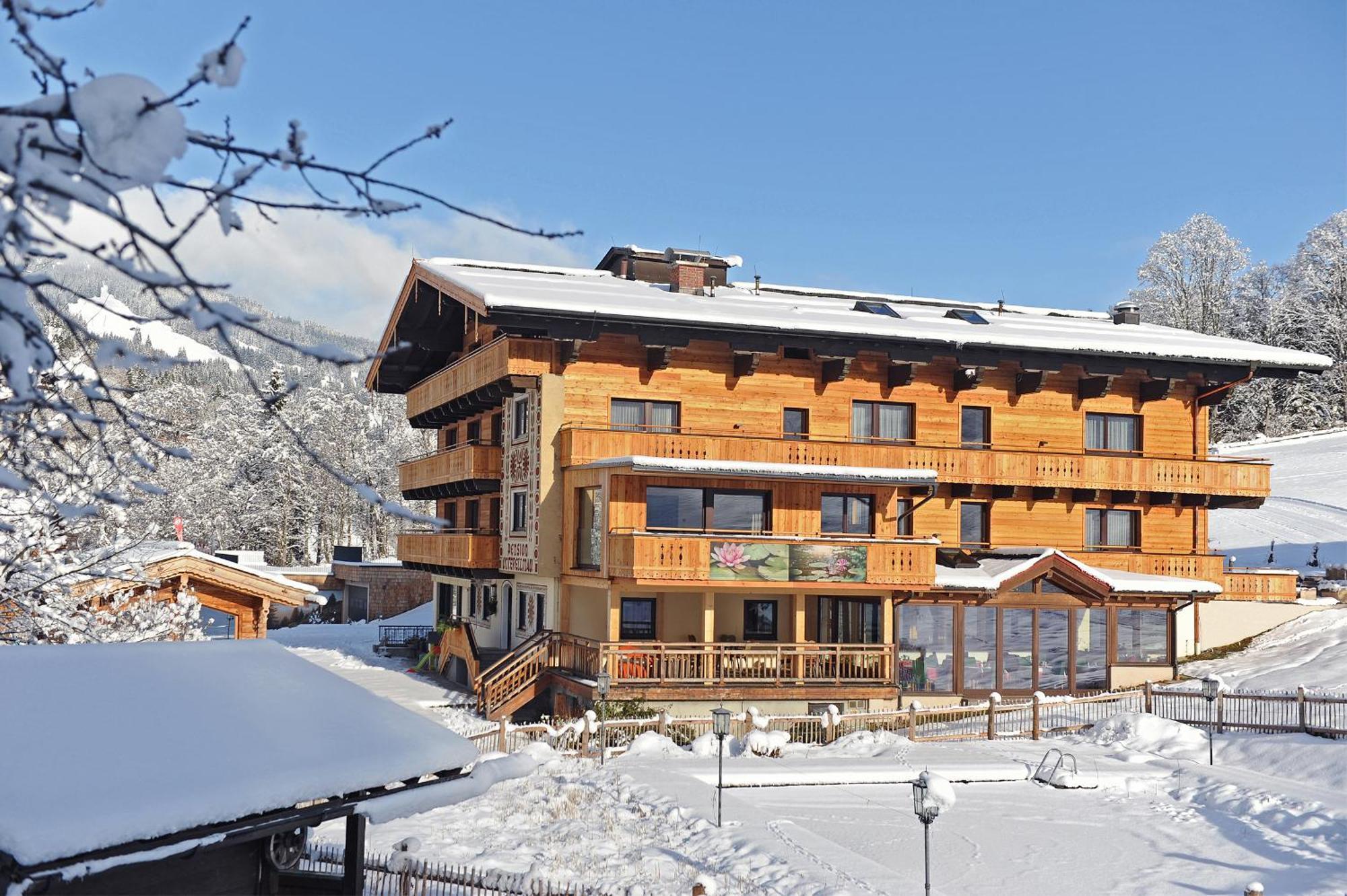 Ski In Ski Out Hotel Unterellmau Saalbach-Hinterglemm Ngoại thất bức ảnh