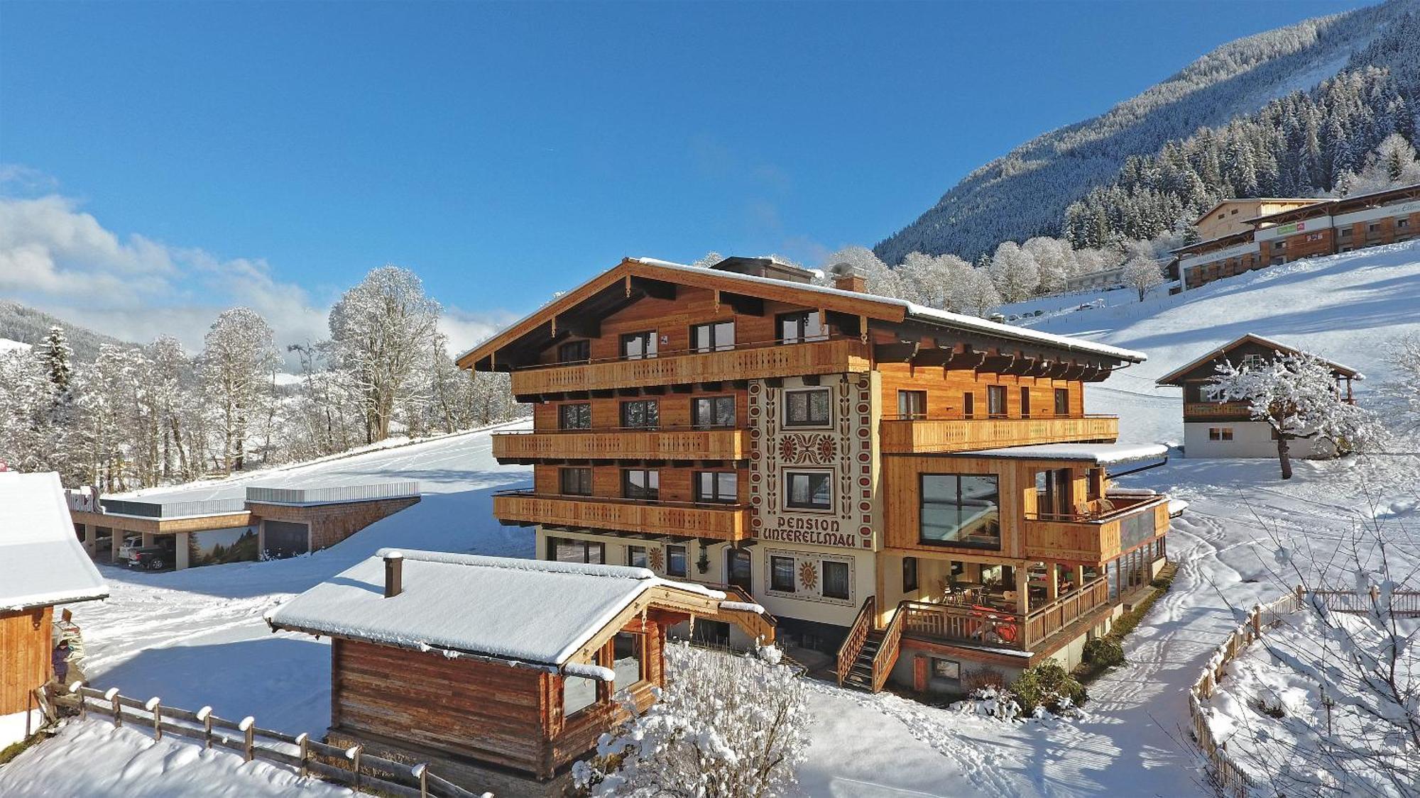 Ski In Ski Out Hotel Unterellmau Saalbach-Hinterglemm Ngoại thất bức ảnh